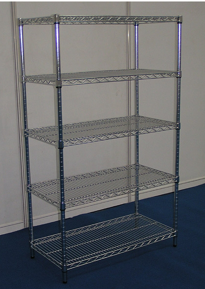 <b>定做不銹鋼線網(wǎng)貨架</b>